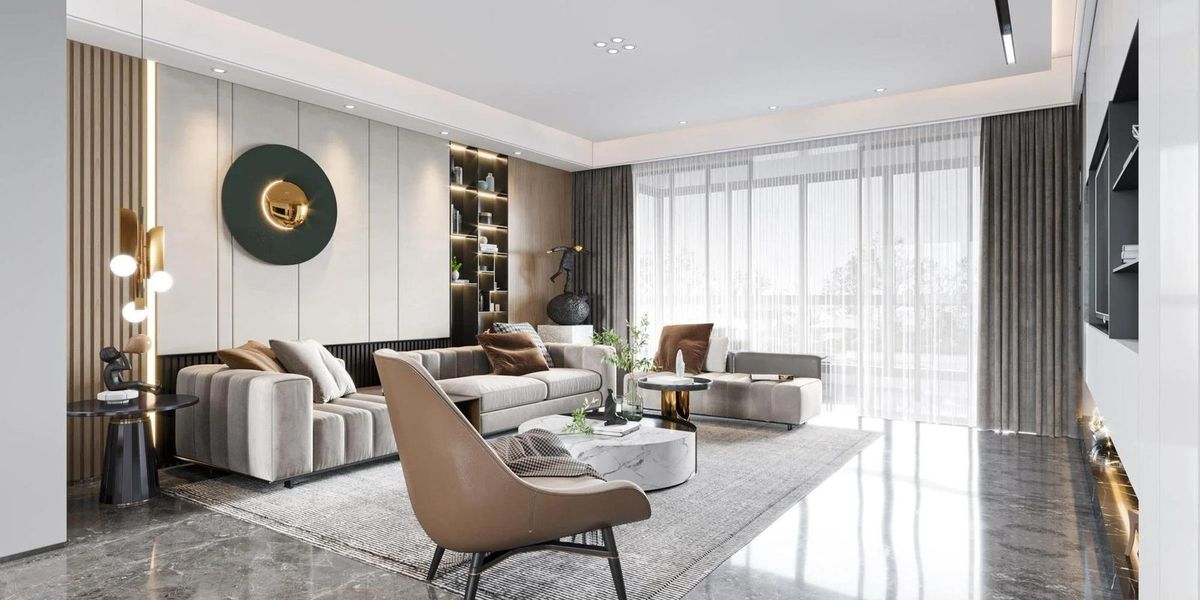 A beautifully ordered living space