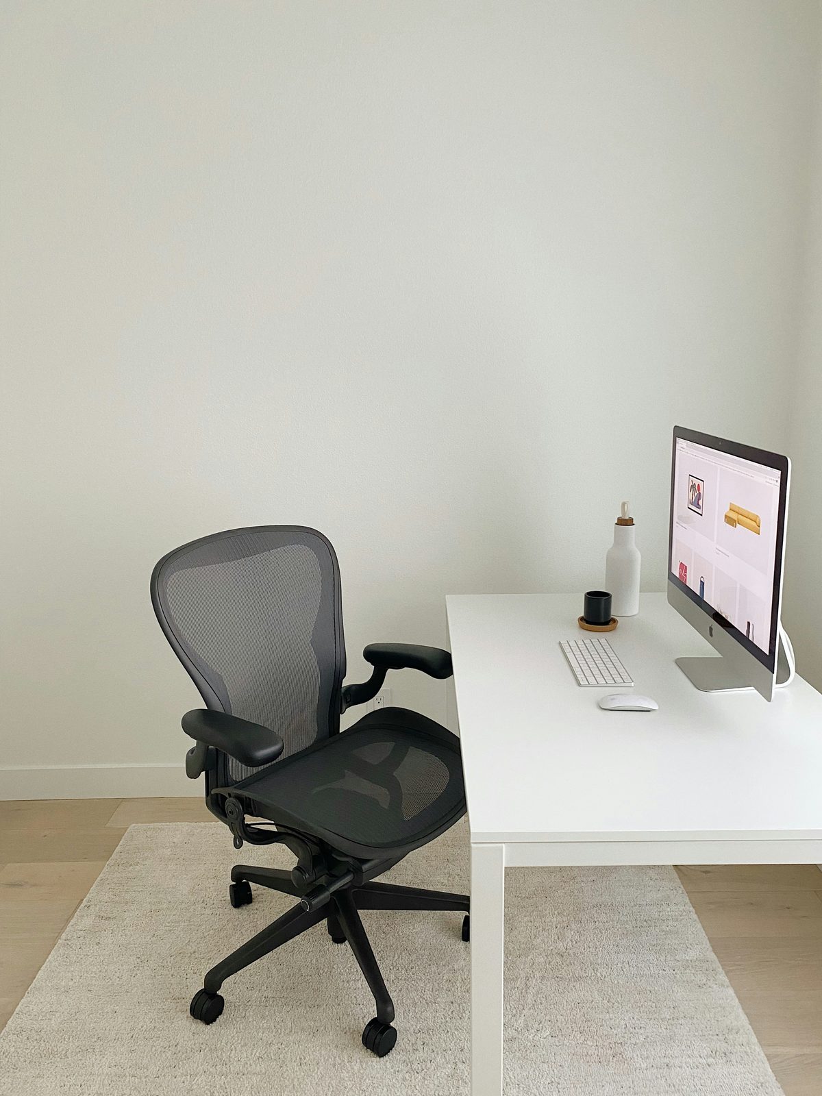 Home office, Ikeja GRA, before